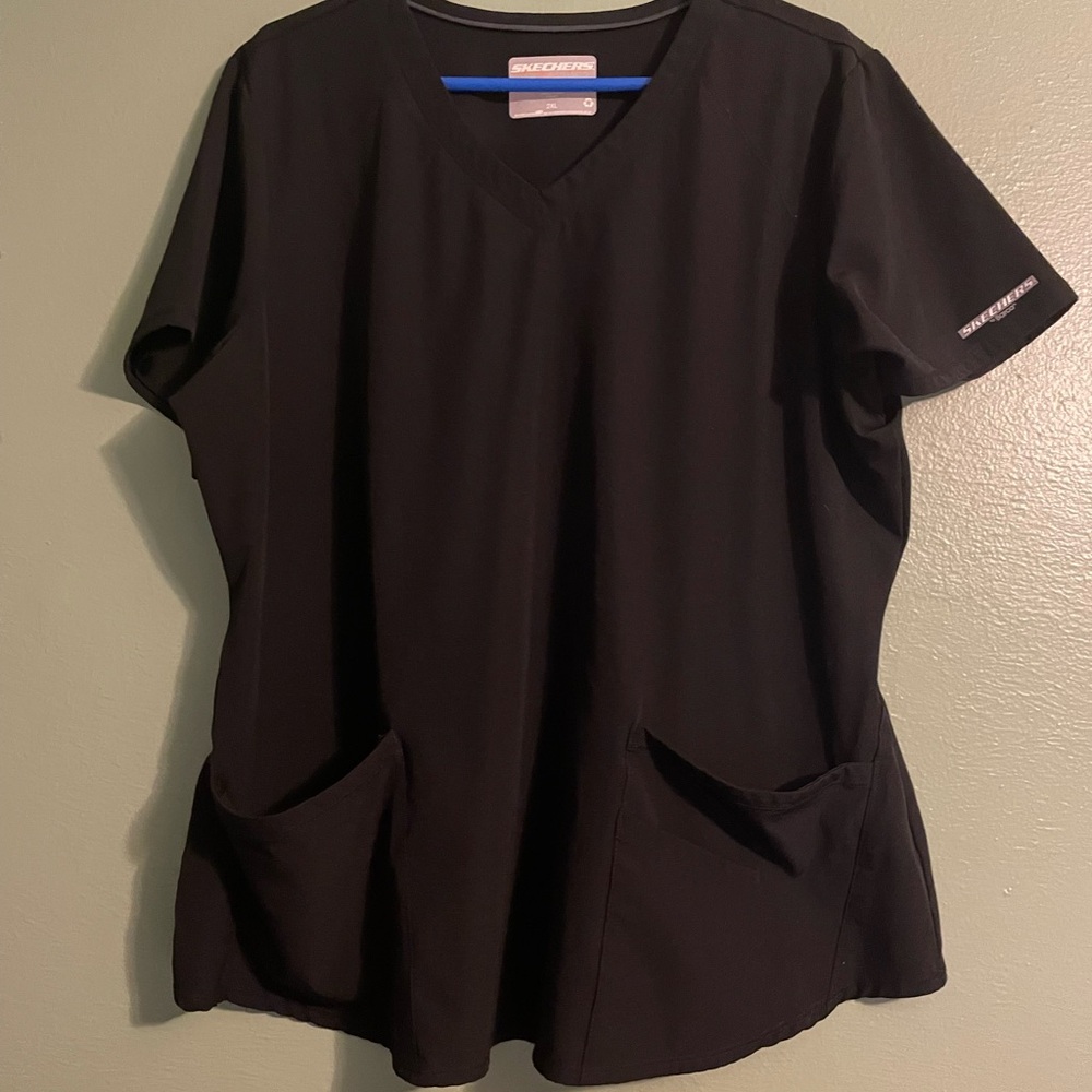 Sketchers 2XL stretch scrub black